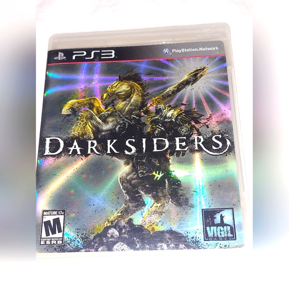 PLAYSTATION 3 (PS3) DARKSIDERS VIDEO GAME IN CASE WITH MANUAL